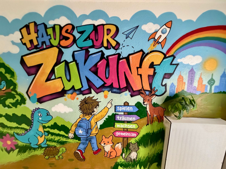 Haus zur Zukunft – Wandbild innen